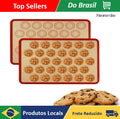 Tapete de Silicone 42x30cm para Forno e Cozinha Resistente ao Calor