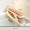 Organizador de Ovos de 2 Andares com Dispenser Automático
