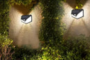 Luminária Solar LED com Sensor de Movimento e 3 Modos de Iluminação