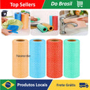 Rolo de Panos Multiuso para Cozinha com 50 Unidades
