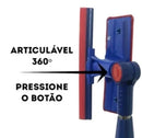 Kit Mop Mágico 2 em 1 com Esponja e Cabo Extensível Multiuso para Limpeza