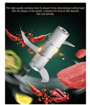 Mini Processador Elétrico De Alimentos Portátil Com 3 lâminas De Aço Inox USB 250 Ml Bivolt - Toemcasa Store