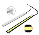 Barra LED DRL 17 cm 6000K 12V Impermeável – Luz Diurna Universal para Carros (Par)