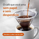 Filtro de Café Reutilizável em Aço Inox 103 sem Papel