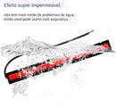 Barra LED DRL 17 cm 6000K 12V Impermeável – Luz Diurna Universal para Carros (Par)