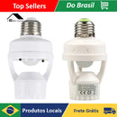 Sensor de Presença para Lâmpada E27 Bivolt com Acionamento Automático