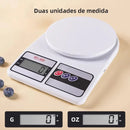 Balança Digital de Precisão para Cozinha 10kg com Alta Precisão