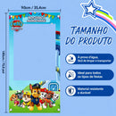 Painel Moldura Patrulha Canina para Fotos – Decoração Divertida para Festa Infantil e Aniversário