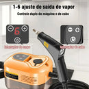 Limpador a Vapor Portátil de Alta Pressão e Temperatura para Casa e Carro