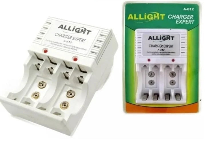 Kit de pilhas recarregáveis AA e AAA com carregador para equipamentos compatíveis