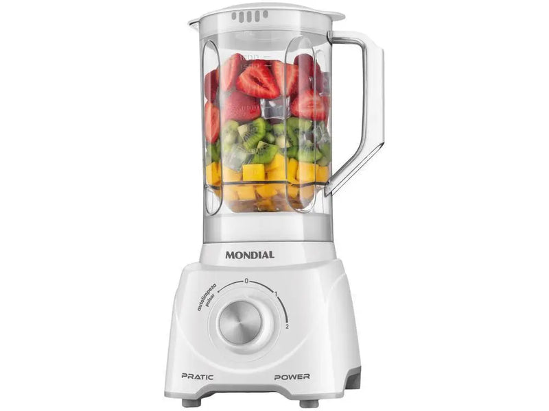 Liquidificador Mondial Pratic Power com função Pulse e 2 velocidades 110V 550W