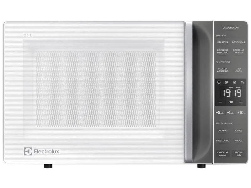Micro-ondas Electrolux de 23L para aquecer e descongelar 110V