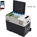 Mini refrigerador para veículo e viagens mantendo alimentos e bebidas frios 30/40/50L