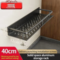 Organize Tudo com Prateleira de Alumínio para Temperos na Parede — Resistente a Ferrugem e Umidade (Para Banheiro e Cozinha) | TAVARES HOME