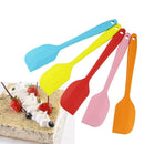 Espátula de Silicone 21cm com Cabo Longo – Misturador de Massas, Cremes e Confeitaria