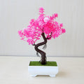 Decore com um Bonsai Artificial Pequeno: Planta Artificial em Vaso para Jardim Zen, Mesa e Sala — Sem Manutenção | TAVARES HOME