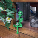 Estátua Decorativa Alien — Tema Ficção Científica para Mesinha, Estante e Adega | Presente Criativo | TAVARES HOME