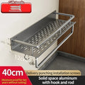 Organize Tudo com Prateleira de Alumínio para Temperos na Parede — Resistente a Ferrugem e Umidade (Para Banheiro e Cozinha) | TAVARES HOME