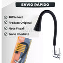 Torneira Gourmet de Parede com Mangueira Flexível Cromada