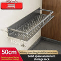 Organize Tudo com Prateleira de Alumínio para Temperos na Parede — Resistente a Ferrugem e Umidade (Para Banheiro e Cozinha) | TAVARES HOME