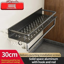 Organize Tudo com Prateleira de Alumínio para Temperos na Parede — Resistente a Ferrugem e Umidade (Para Banheiro e Cozinha) | TAVARES HOME