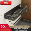 Organize Tudo com Prateleira de Alumínio para Temperos na Parede — Resistente a Ferrugem e Umidade (Para Banheiro e Cozinha) | TAVARES HOME