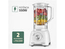 Liquidificador Mondial Pratic Power L-97-W — 2 Velocidades + Pulse, 550W | Branco | 110V | TAVARES HOME