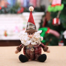 Boneco de Natal Decorativo com Papai Noel, Rena ou Boneco de Neve para Mesa e Casa