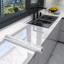 Transforme Sua Cozinha em Minutos com Papel de Parede Mármore Autoadesivo 10M x 80CM — À Prova d’Água e Resistente a Óleo | TAVARES HOME