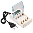 Carregador de Pilhas AA e AAA Ni-MH Ni-CD 2 ou 4 Slots Bivolt 110V 220V
