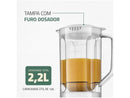 Liquidificador Mondial Pratic Power L-97-W — 2 Velocidades + Pulse, 550W | Branco | 110V | TAVARES HOME
