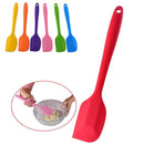 Espátula de Silicone 21cm com Cabo Longo – Misturador de Massas, Cremes e Confeitaria