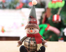 Boneco de Natal Decorativo com Papai Noel, Rena ou Boneco de Neve para Mesa e Casa