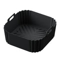 Forro de Silicone Reutilizável para Air Fryer 22,5cm – Cesto Antiaderente para Fritadeiras de 5 a 8QT