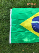Bandeira do Brasil 90x150cm – Banner Decorativo Nacional para Eventos, Festas e Ambientes