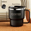 Caneca Térmica Inox 304 Parede Dupla com Alça – Copo Isolado para Café, Leite e Bebidas Quentes ou Frias