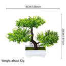 Decore com um Bonsai Artificial Pequeno: Planta Artificial em Vaso para Jardim Zen, Mesa e Sala — Sem Manutenção | TAVARES HOME