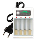 Carregador de Pilhas AA e AAA Ni-MH Ni-CD 2 ou 4 Slots Bivolt 110V 220V