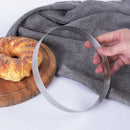 Aro Perfurado Redondo em Aço Inoxidável para Tortas e Mousses – Forma Profissional para Confeitaria