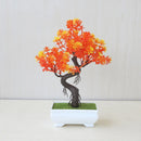 Decore com um Bonsai Artificial Pequeno: Planta Artificial em Vaso para Jardim Zen, Mesa e Sala — Sem Manutenção | TAVARES HOME