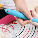 Espátula de Silicone 21cm com Cabo Longo – Misturador de Massas, Cremes e Confeitaria