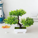 Decore com um Bonsai Artificial Pequeno: Planta Artificial em Vaso para Jardim Zen, Mesa e Sala — Sem Manutenção | TAVARES HOME