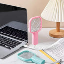 Lâmpada Mata-Mosquitos USB com Luz Roxa e Armadilha Elétrica Portátil