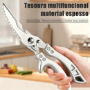 Tesoura Multiuso para Cozinha – Alimentos, Legumes, Peixes, Frango e Carnes