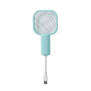 Lâmpada Mata-Mosquitos USB com Luz Roxa e Armadilha Elétrica Portátil
