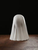 Estátua Fantasma Dedo do Meio Decorativa 7,5cm – Enfeite Divertido e Assustador para Halloween