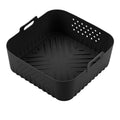 Forro de Silicone Reutilizável para Air Fryer 22,5cm – Cesto Antiaderente para Fritadeiras de 5 a 8QT