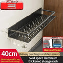 Organize Tudo com Prateleira de Alumínio para Temperos na Parede — Resistente a Ferrugem e Umidade (Para Banheiro e Cozinha) | TAVARES HOME