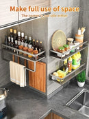 Organize Tudo com Prateleira de Alumínio para Temperos na Parede — Resistente a Ferrugem e Umidade (Para Banheiro e Cozinha) | TAVARES HOME