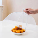 Tela Protetora Dobrável para Alimentos – Capa Anti-Insetos Lavável para Mesa e Cozinha